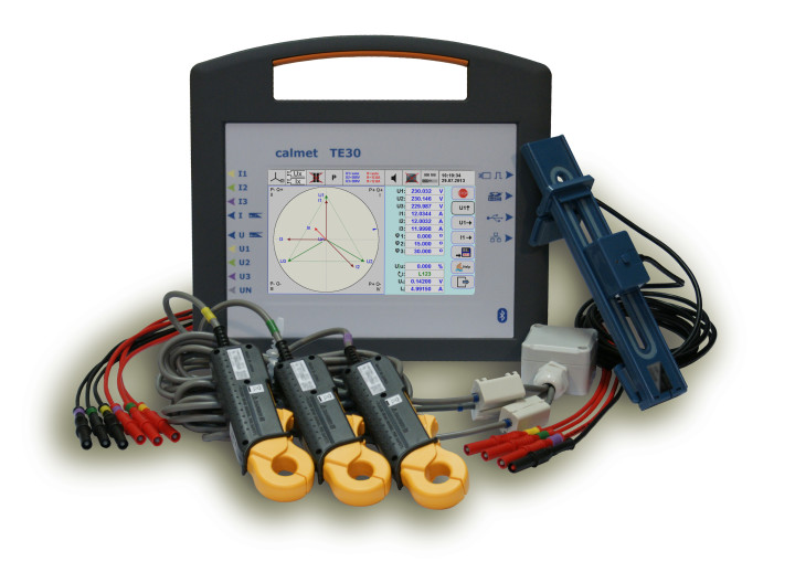 Трехфазный сетевой анализатор и тестер электросчетчиков и измерительных трансформаторов TE30